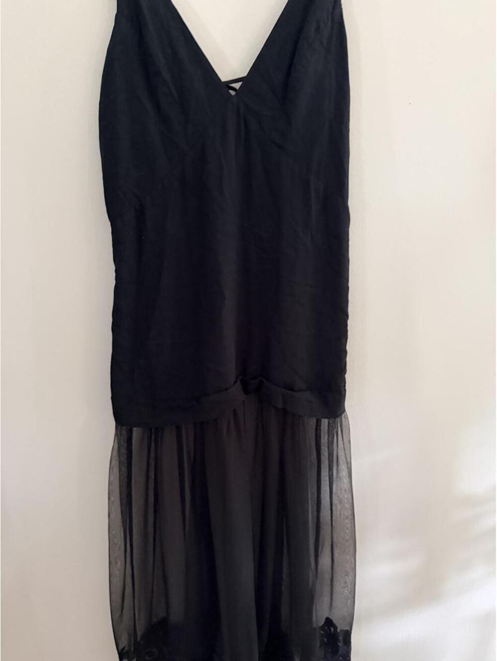 Anthropologie Celandine Sleeveless Sheer Maxi Slip Dress - Picture 4 of 6